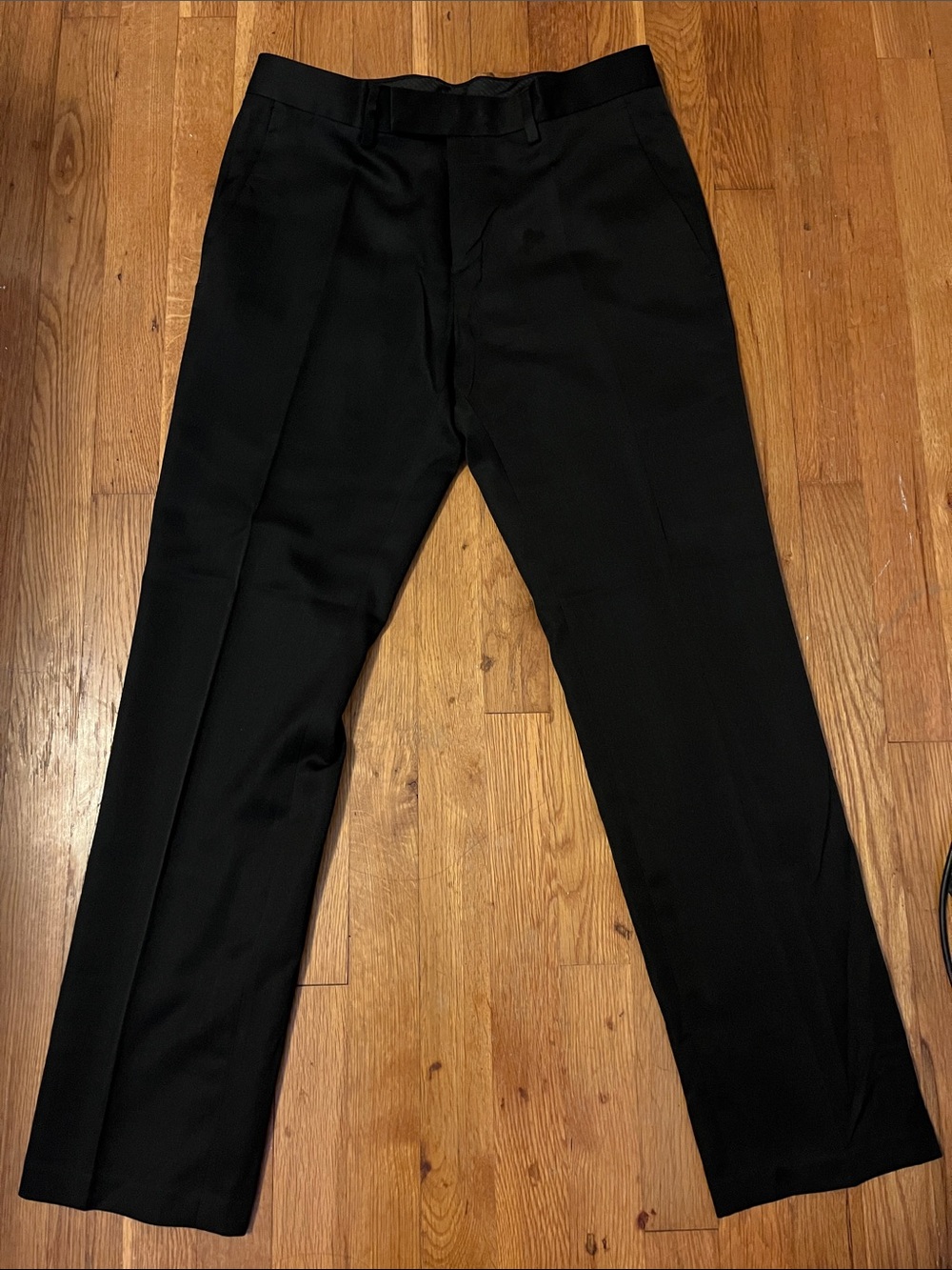 Kenneth Cole Reaction Men's Black Dress Slacks